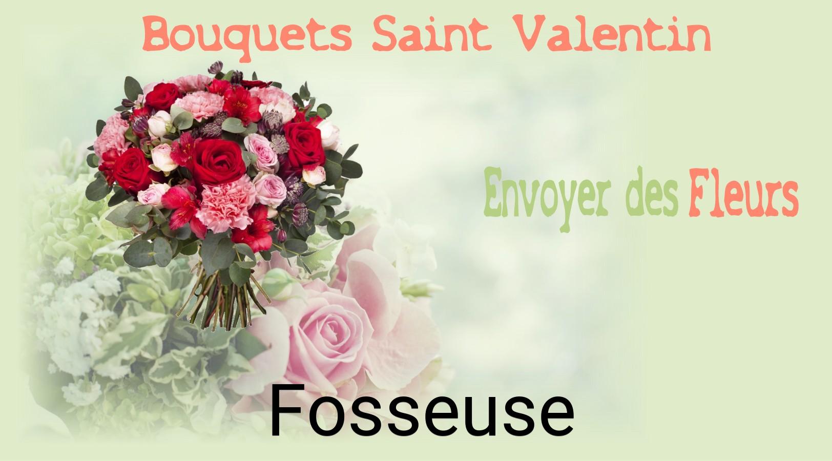 Roses de Saint-Valentin livrées à Fosseuse